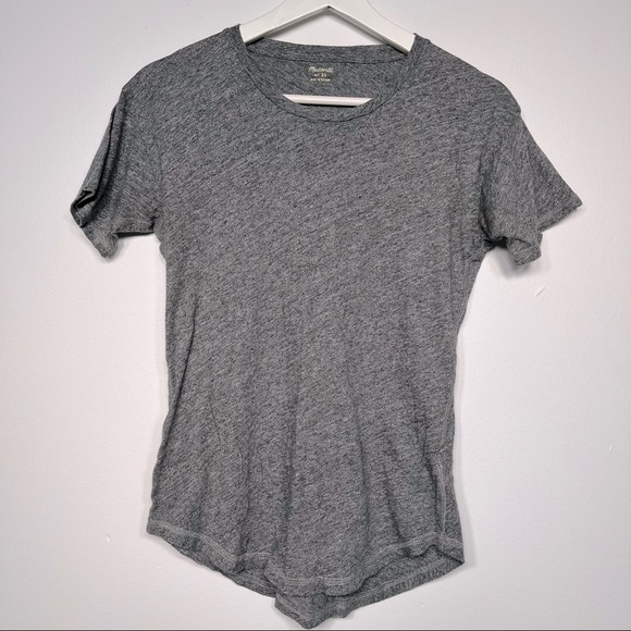 Madewell gray tee 100% cotton  XS - Picture 8 of 9
